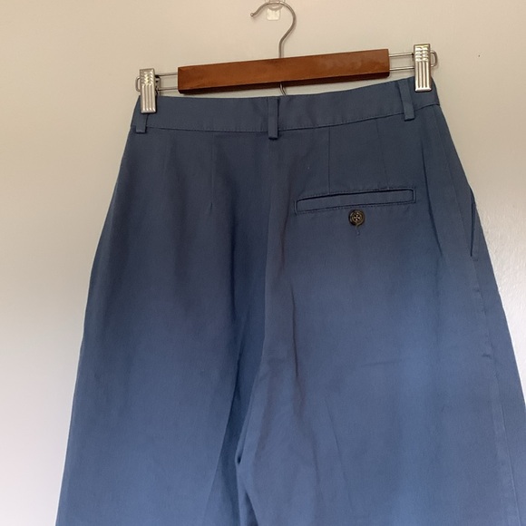 Vintage LL Bean High Waist Slate Blue Pants - Picture 4 of 4